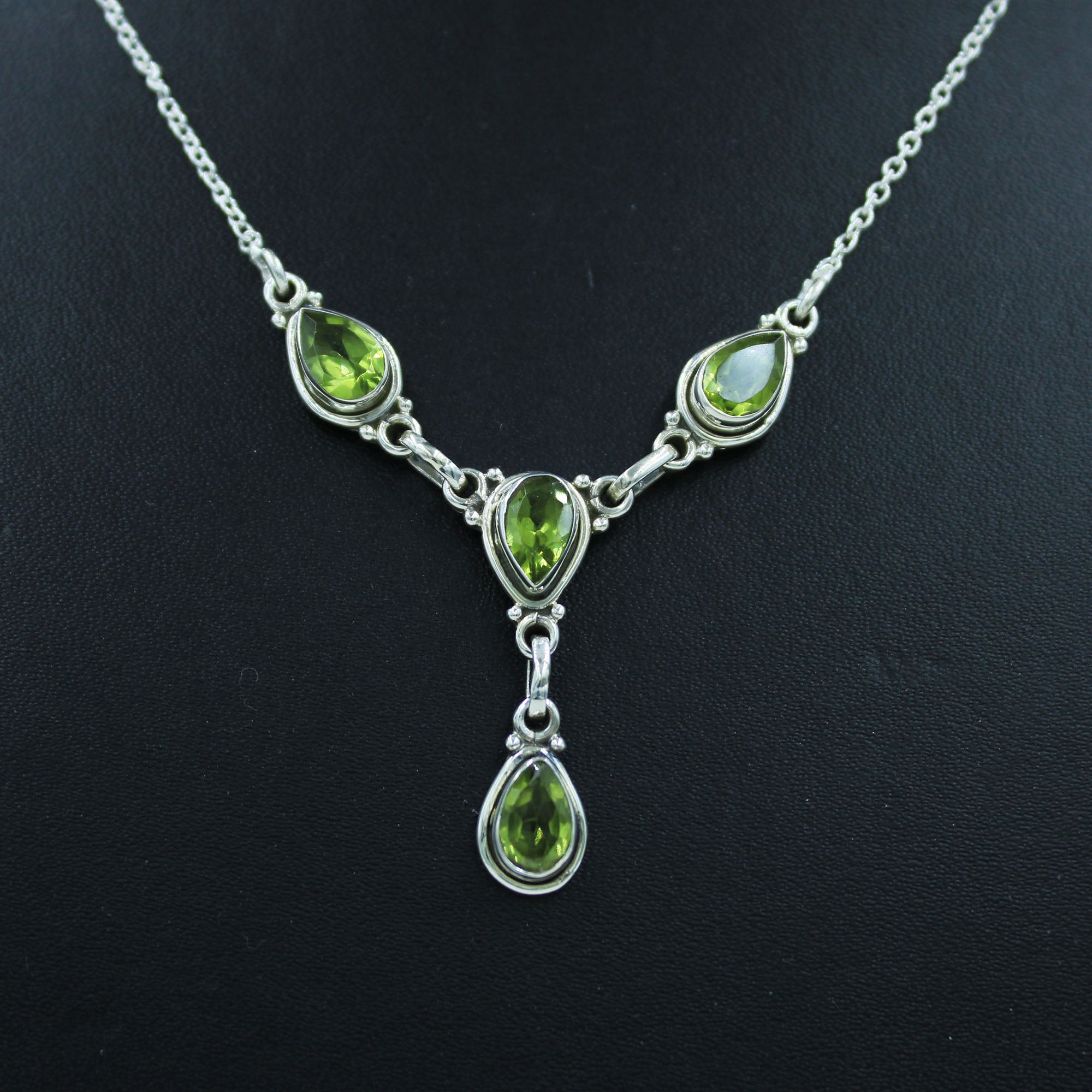 Buy Designer Peridot Necklace Online