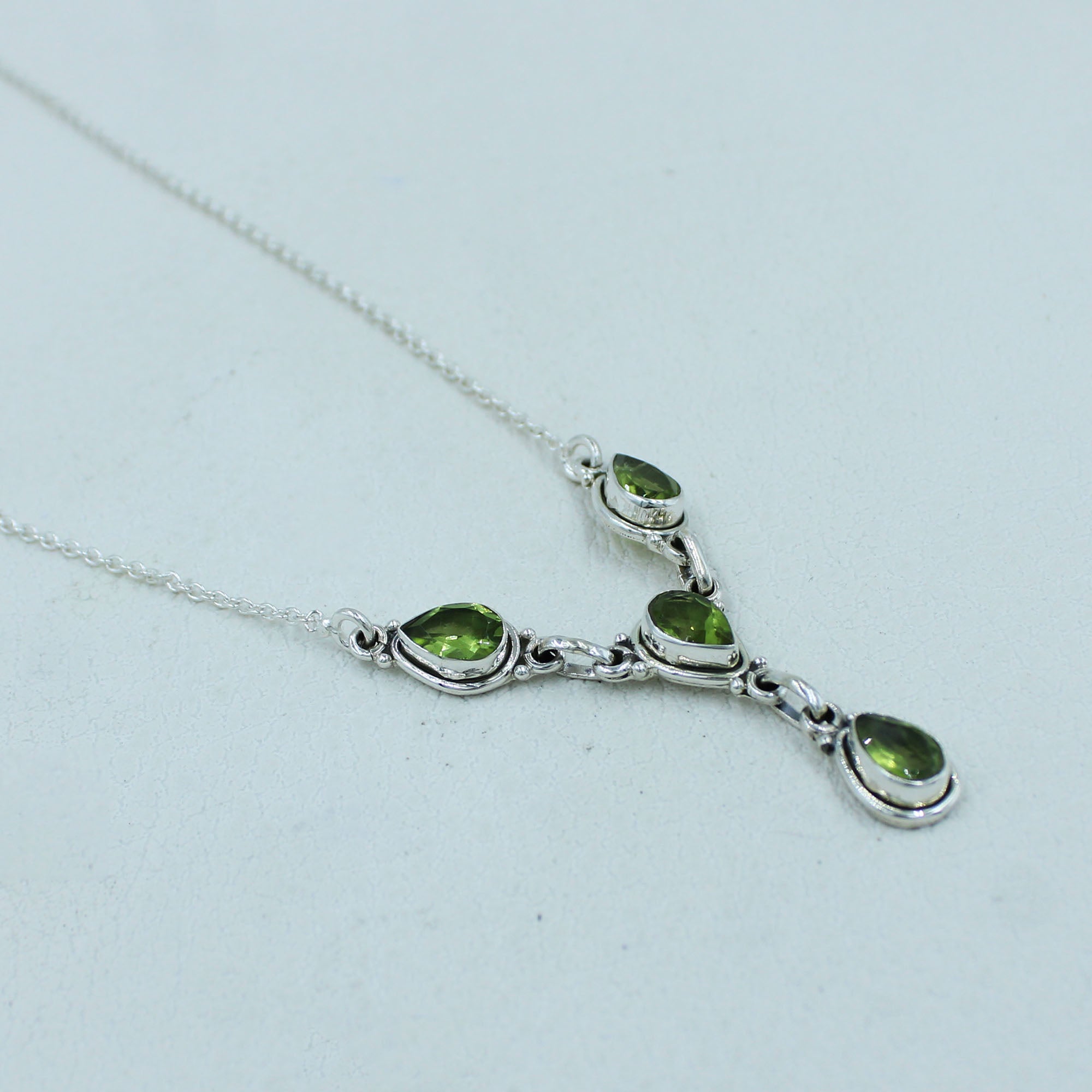 Buy Designer Peridot Necklace Online