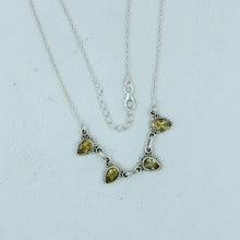 925 Silver citrine Fine Jewelry Necklace