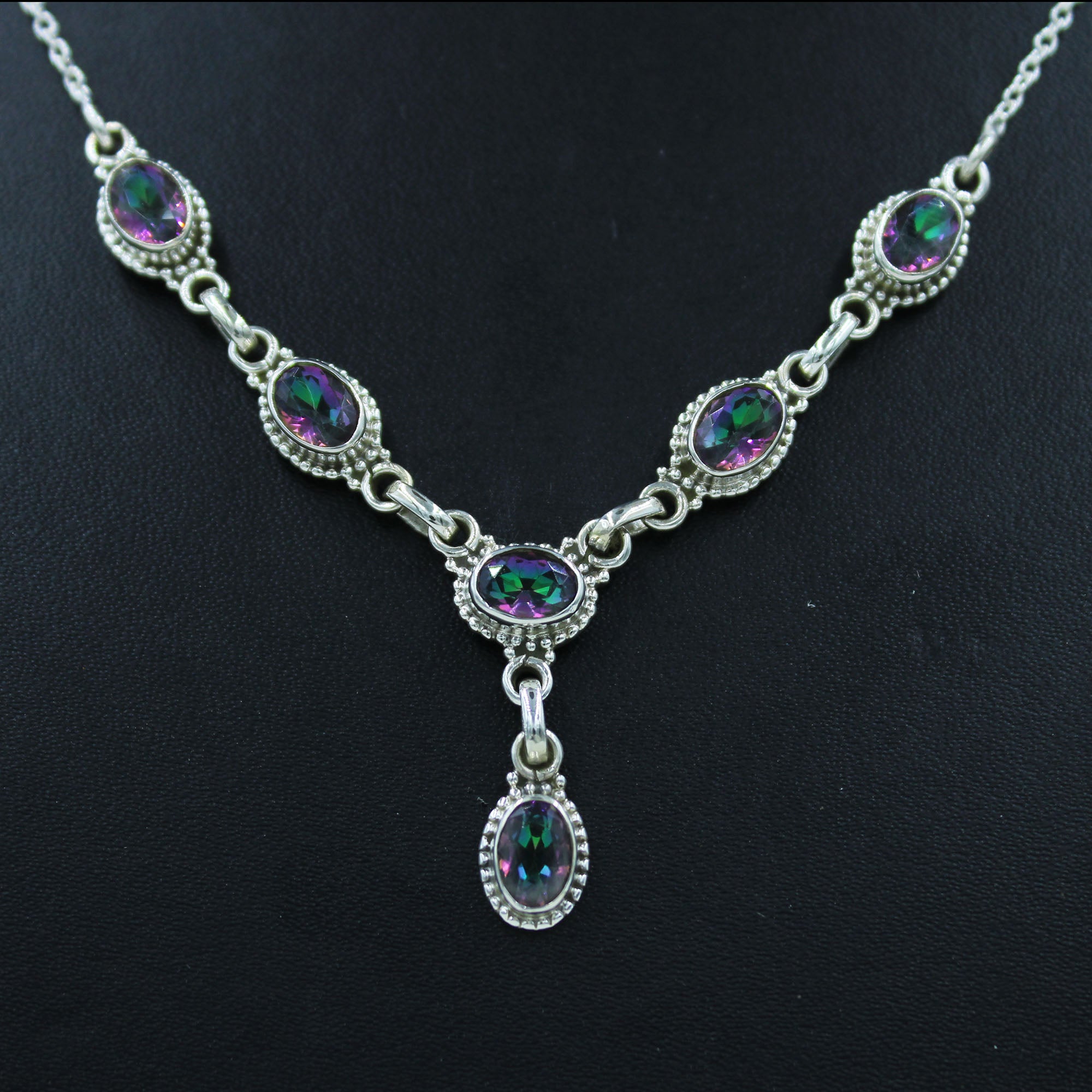 Dazzling Mystic Quartz Necklace at Wholesale Price
