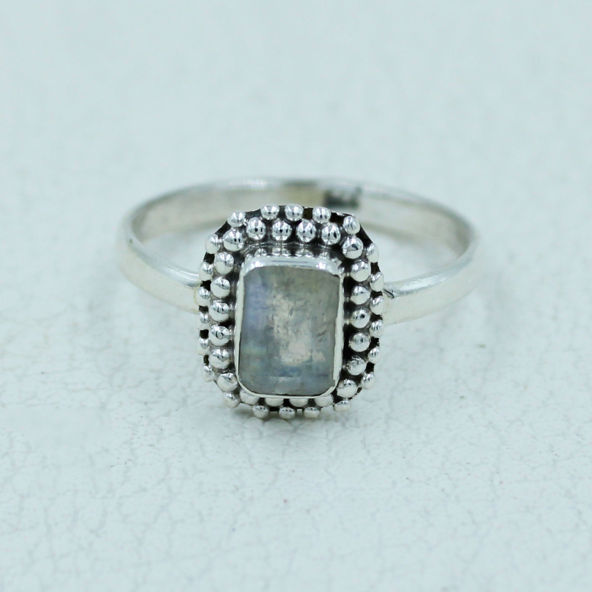 Moonstone Sterling Silver Ring