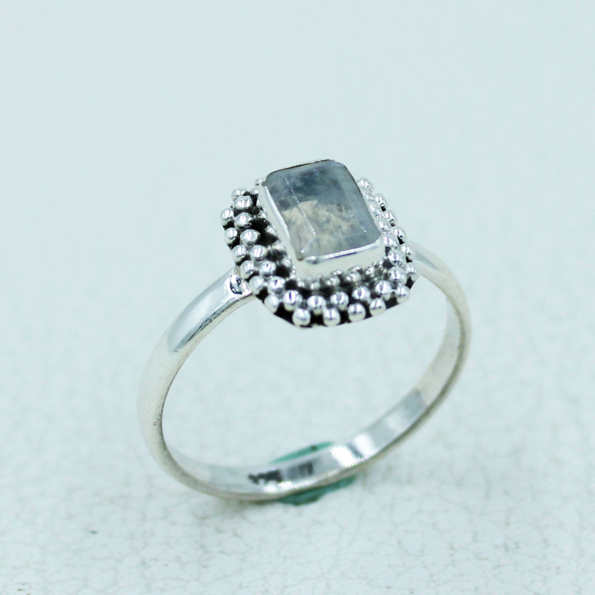 Moonstone Sterling Silver Ring