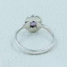 Purple Amethyst Sterling Silver Ring