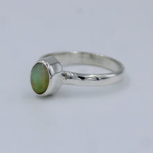 Australian Opal Gemstone 925 Sterling Silver Handmade Silver Jewelry Ring Size 8