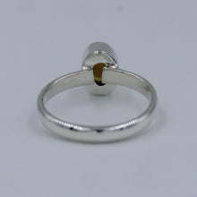 Australian Opal Gemstone 925 Sterling Silver Handmade Silver Jewelry Ring Size 8