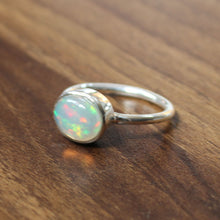 Ethiopian Opal 925 Sterling Silver Ring - Opal Jewelry
