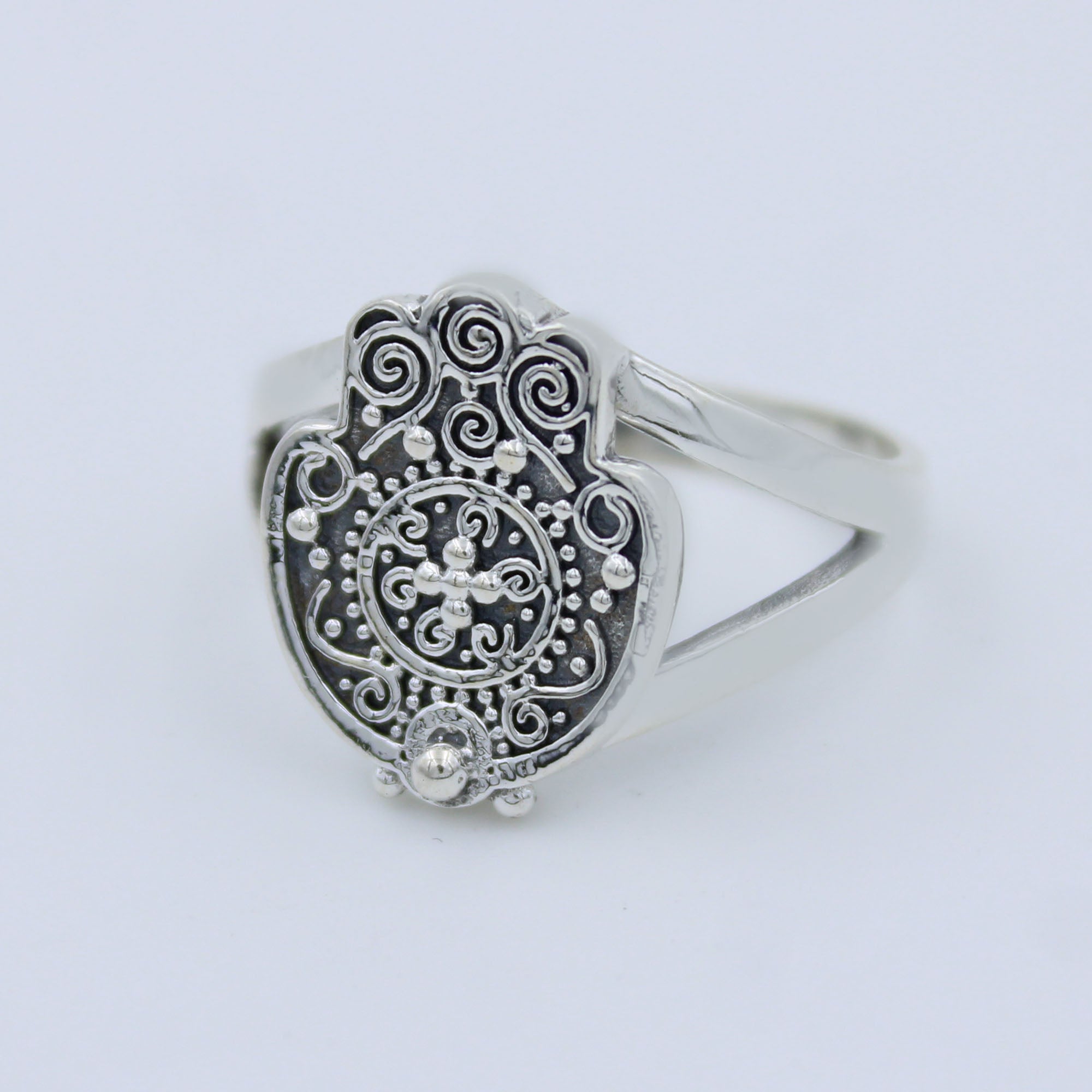 925 Sterling Silver Handmade Ethnic Jewelry Ring