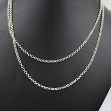 925 Sterling Silver Cable Chain Necklace for Women