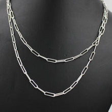 925 Sterling Silver Link Chain for Men's