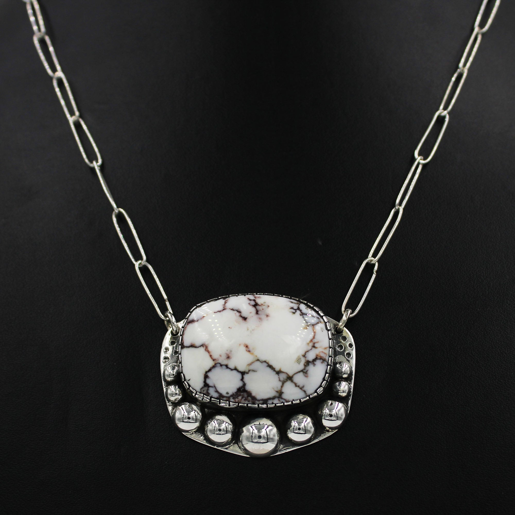 A Truly Unique Gift - Wild Horse Jasper Chain Necklace