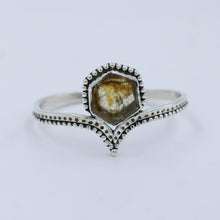 Natural Citrine 925 Sterling Silver Handmade Bangle