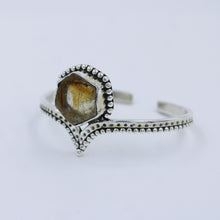 Natural Citrine 925 Sterling Silver Handmade Bangle