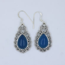 Green Malachite Ethnic Design Earrings - Malachite Jewelry