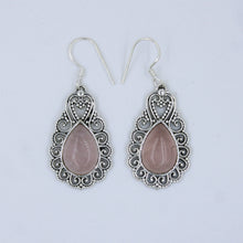 Green Malachite Ethnic Design Earrings - Malachite Jewelry