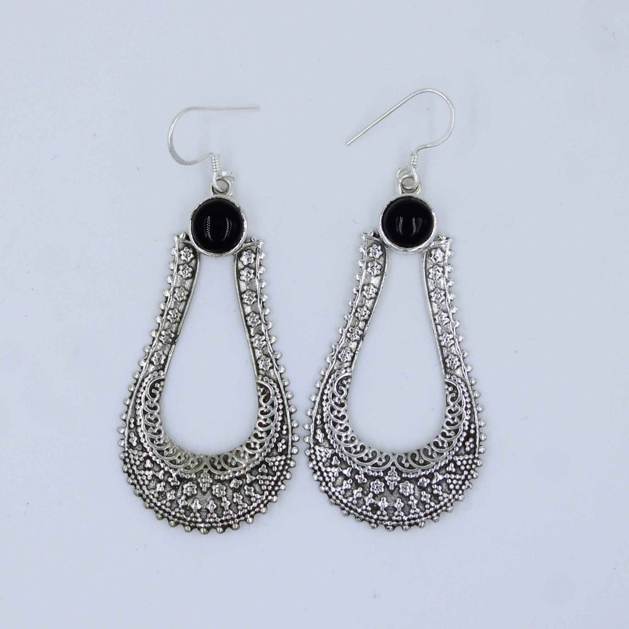 Black Onyx Designer Earrings for Women's