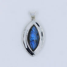 Labradorite Marquise Shape 925 Silver Jewelry Pendant
