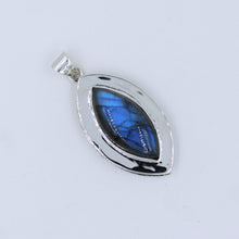 Labradorite Marquise Shape 925 Silver Jewelry Pendant