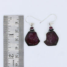 Pink Tourmaline 925 Silver Dangle Earrings