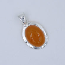 Carnelian Cabochon 925 Sterling Silver Ring