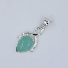 Orange Onyx Cabochon Sterling Silver Pendant