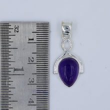 Orange Onyx Cabochon Sterling Silver Pendant