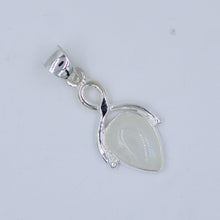 Orange Onyx Cabochon Sterling Silver Pendant