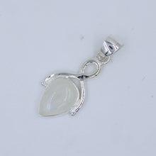 Orange Onyx Cabochon Sterling Silver Pendant