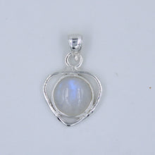 Round Amethyst Cabochon Sterling Silver Pendant
