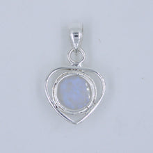 Round Amethyst Cabochon Sterling Silver Pendant