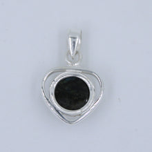 Round Amethyst Cabochon Sterling Silver Pendant