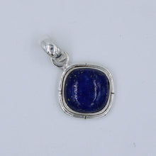 Beautiful Lapis Lazuli 925 Silver Pendant
