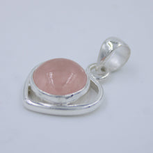 Round Amethyst Cabochon Sterling Silver Pendant