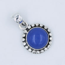 Chalcedony Cabochon 925 Sterling Silver Designer Pendant