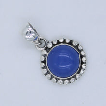 Chalcedony Cabochon 925 Sterling Silver Designer Pendant