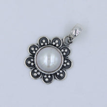Cultured South Sea Pearl Silver Handmade Pendant