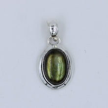 Tiger Eye Gemstone 925 Sterling Silver Pendant