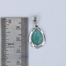 Pink Rose Quartz Sterling Silver Pendant