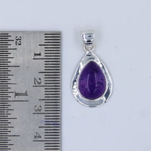 Pink Rose Quartz Sterling Silver Pendant