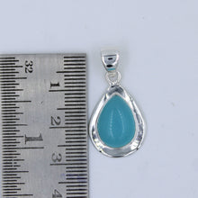 Pink Rose Quartz Sterling Silver Pendant