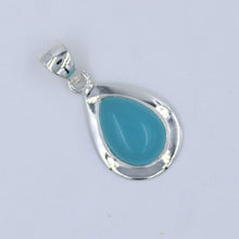 Pink Rose Quartz Sterling Silver Pendant