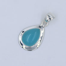 Pink Rose Quartz Sterling Silver Pendant