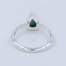 Natural Larimar gemstone 925 Silver Handmade Ring