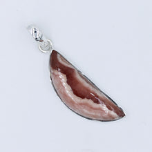 Pink Rhodochrosite Sterling Silver Pendant