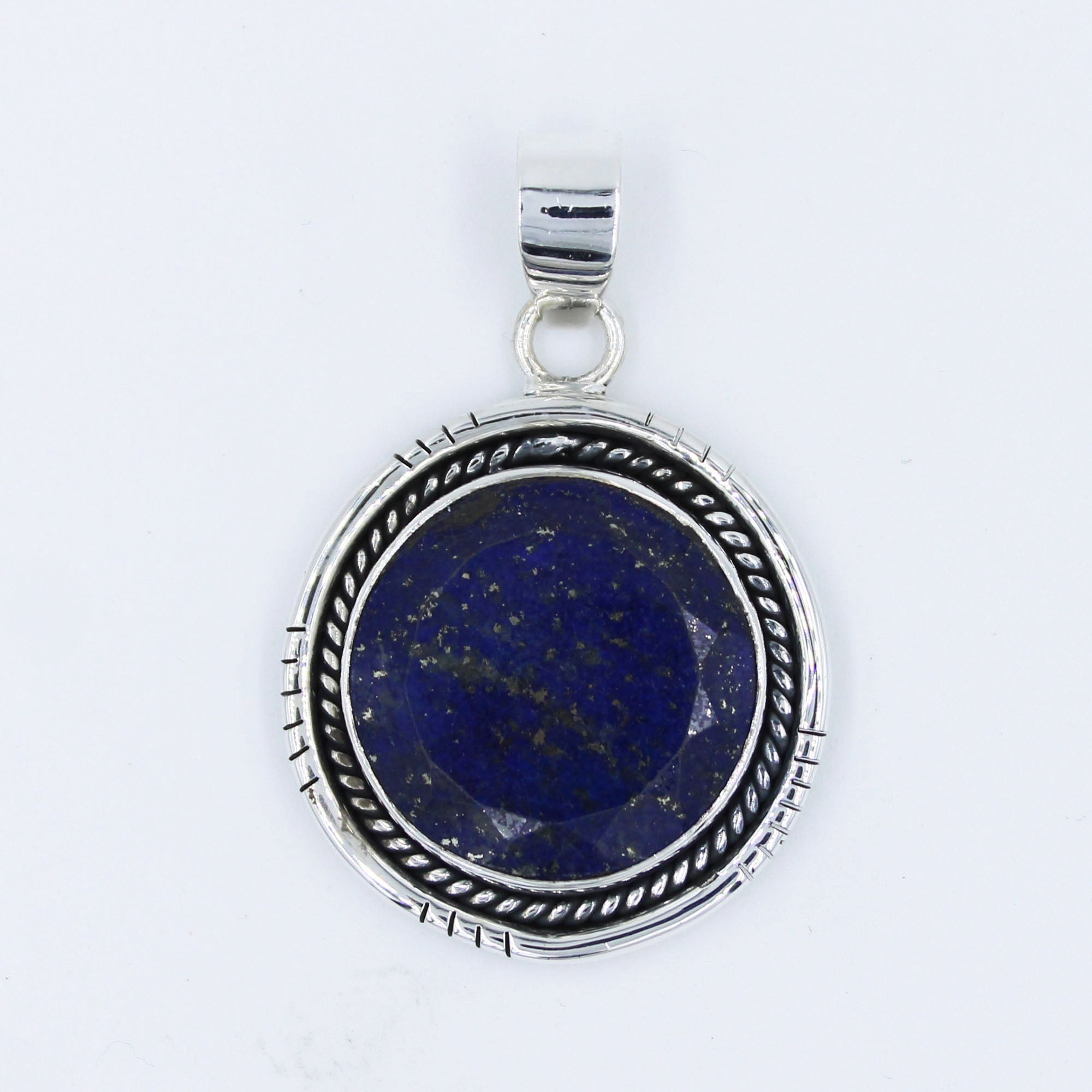 Lapis Lazuli Pendant set in Sterling Silver Jewelry