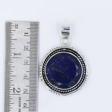 Lapis Lazuli Pendant set in Sterling Silver Jewelry