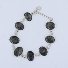Black Coral 925 Sterling Silver Bracelets