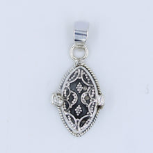 Vintage Poison Box 925 Silver Jewelry Pendant