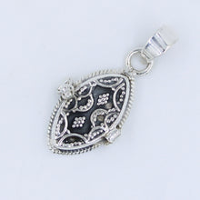 Vintage Poison Box 925 Silver Jewelry Pendant