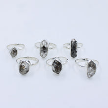 Wholesale Lot Herkimer Diamond 925 Sterling Silver Unique Ring