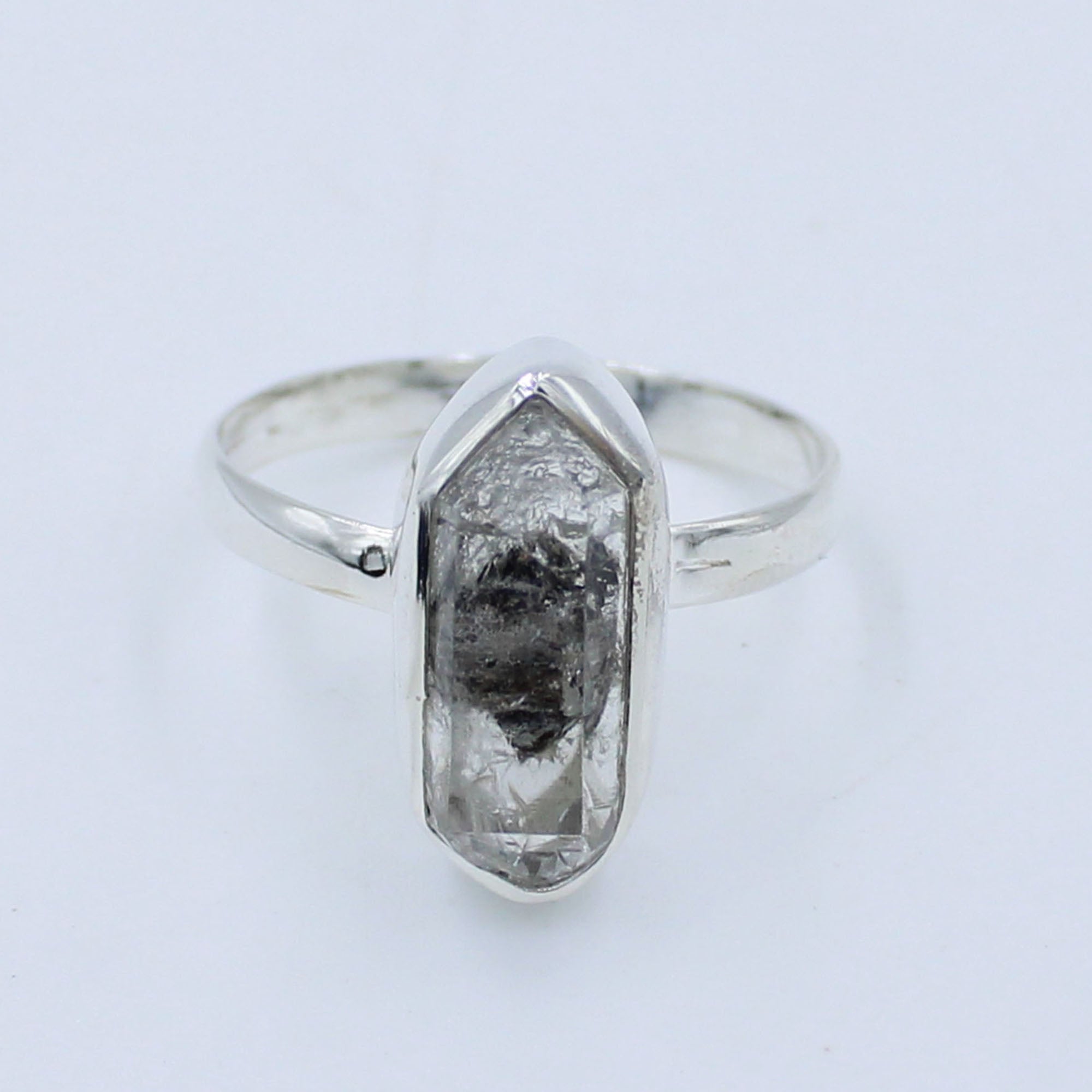 Herkimer Diamond 925 Sterling Silver Ring
